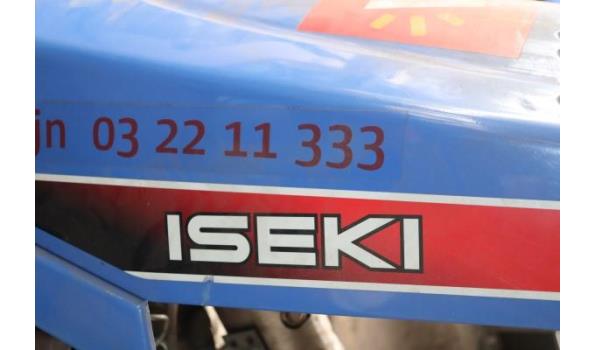 mini-tractor ISEKI, type SXG, werking niet gekend, voor onderdelen (039-032)
